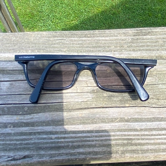 Liz Claiborne glasses frames 48[]17 130 small woman black pink